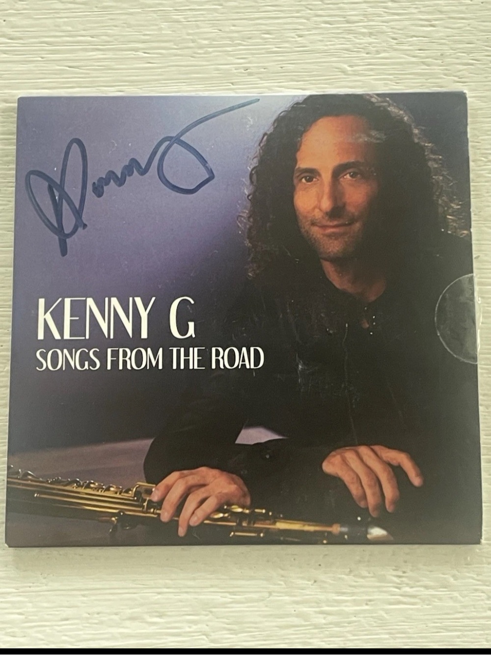 Kenny G Songs From the Road Signed Autographed CD Twice